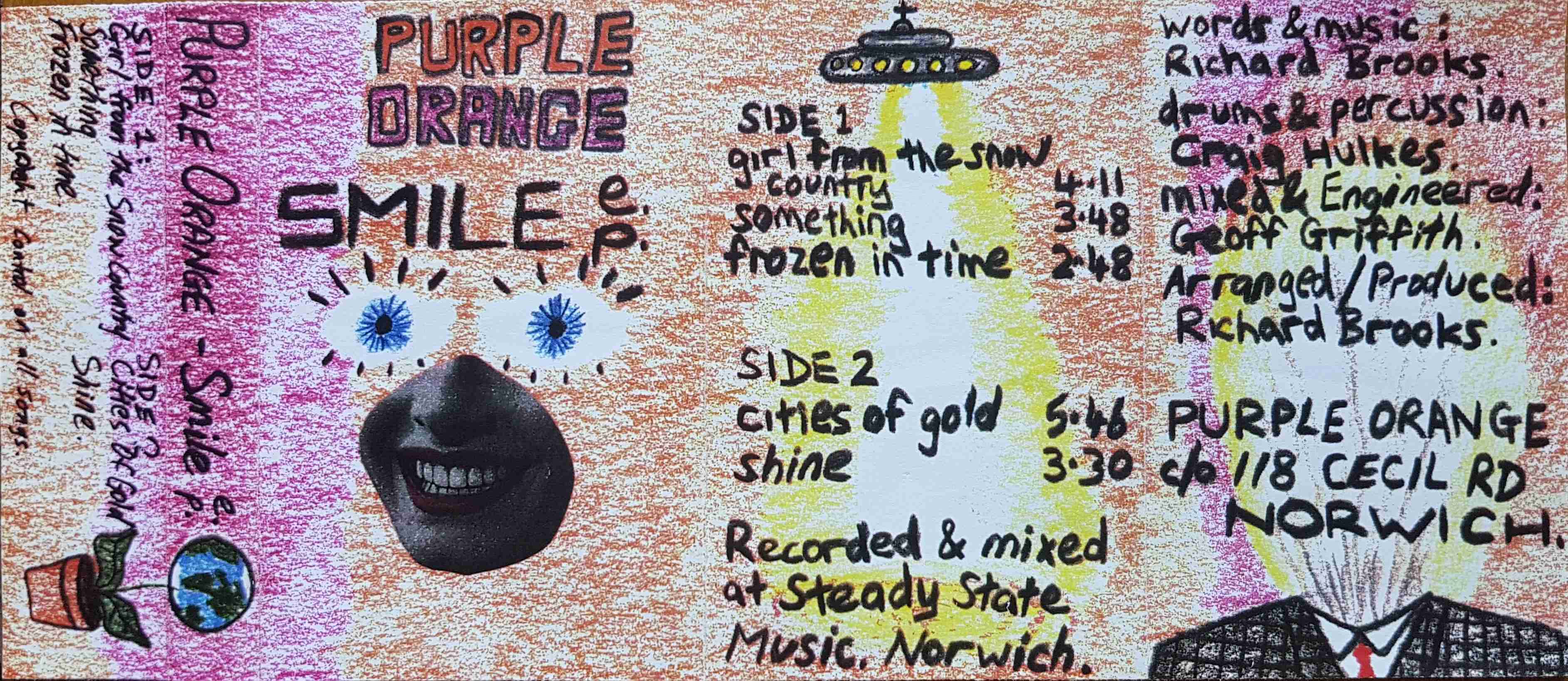 Picture of cassingles-SEP2 Smile E. P. by artist Purple Orange 